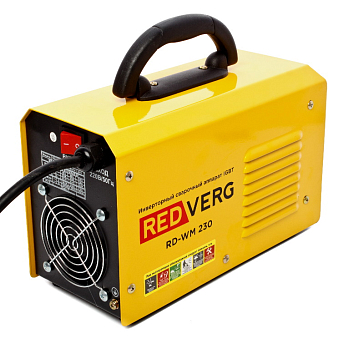 Изображение товара Инверторный сварочный аппарат Redverg RD-WM 230 для бытового использования