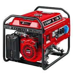 Генератор бензиновый Зубр СБ-7000, 7000 Вт