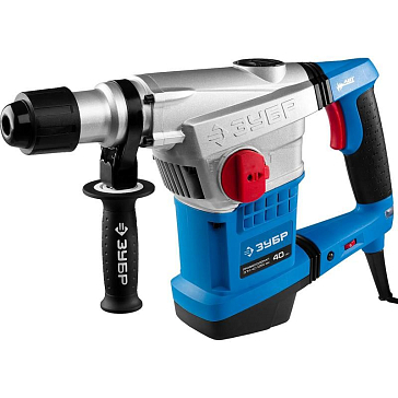 Изображение товара Перфоратор SDS-Max Зубр Профессионал ЗПМ-40-1250 ЭВК для бетона и строительных работ