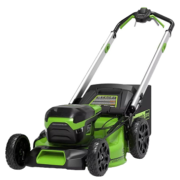 Изображение товара Газонокосилка самоходная аккумуляторная Greenworks 2514307, 60В, бесщеточный двигатель, 51см (без АКБ и ЗУ)