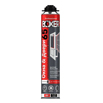 Изображение товара Профессиональная монтажная пена Boxer 65 BOXALT800 (800 мл, всесезонная)