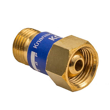 Изображение товара Обратный клапан Кедр КО-3К M16x1.5 для кислорода, высокая пропускная способность