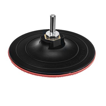 Изображение товара Насадка Matrix 76230 для дрели и УШМ с липучкой, 125 мм, твердая