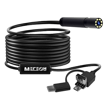 Изображение товара Видеоскоп Мегеон 33023 с зондом 2 м и подсветкой для диагностики