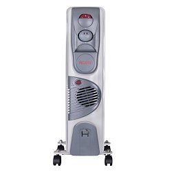 Радиатор отопления масляный электрический Ресанта ОМ-7НВ 67/3/10 (мощность 1900 Вт, 7 секций)