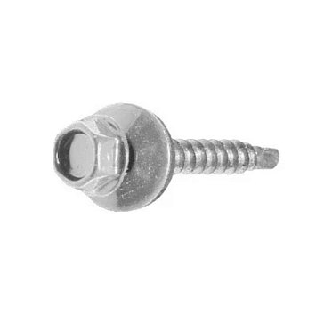 Изображение товара Саморез кровельный Starfix SMC3-81180-80, 5.5х102 мм цинк, шайба с прокл., PT3 (80 шт в карт. уп.) 