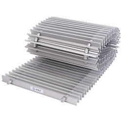 Водяной конвектор естественной конвекции Stout SCN 80.190.1200 (встраиваемый в пол, глубина 80 мм, без вентилятора)