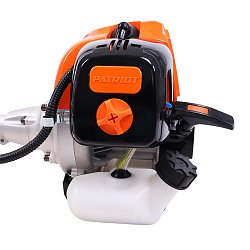 Бензиновый триммер Patriot PT 553 250108444 (объем двигателя 52 см3, 3 л.с., прямая штанга)