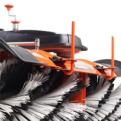 Бензиновая подметальная машина Patriot S 610 P (мощность 5.5 лошадиных сил, ширина 1000 мм, колеса)