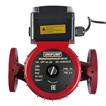 Изображение товара Насос циркуляционный для отопления Unipump UPF 40-120 250 16515