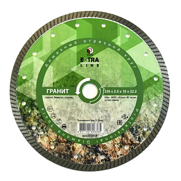 Изображение товара Алмазный диск Diam Гранит Extra Line 230мм для сухой резки