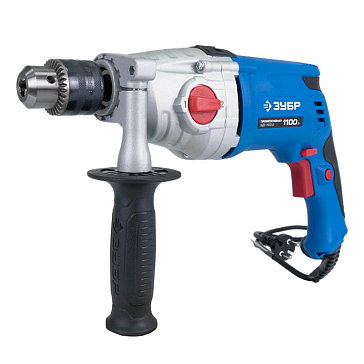 Изображение товара Ударная дрель Зубр Профессионал ЗДУ-1100-2 ЭРМКМ2, 1100 Вт