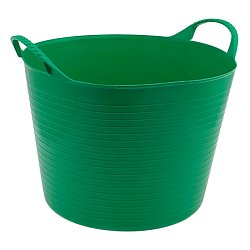 Ведро Сибртех 67506, гибкое, сверхпрочное, 40 л, зеленое