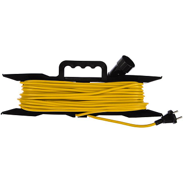 Изображение товара Удлинитель-шнур на рамке Союз 481S-5202, 2200 Вт, 1 гнездо, 20 м