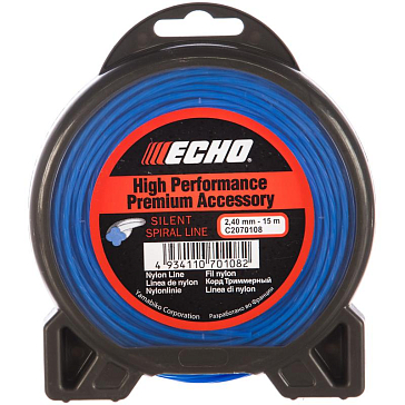 Изображение товара Леска триммерная Echo С2070108, витая, 2,4 мм, 15 м