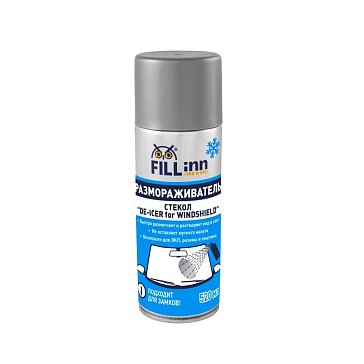 Изображение товара Размораживатель стекол Fill Inn FL091 071091, 520 мл (аэрозоль)