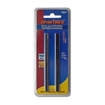 Изображение товара Нож для рубанка Практика 773-798 102x5. 5 мм, 2 шт. - качество и долговечность