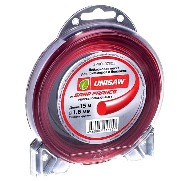 Изображение товара Леска Энкор Professional Quality Unisaw SPRO-07303, 1.6 мм, 15 м, круглая 
