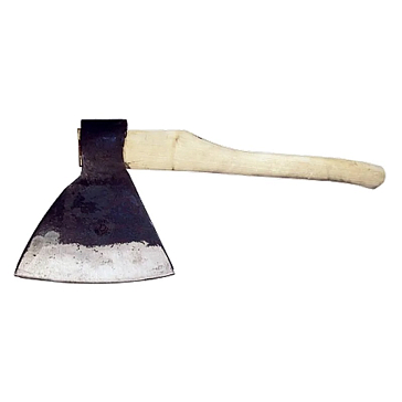 Изображение товара Топор в сборе "Мясоруб" 21657, кованый, деревянное топорище 430 мм