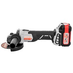 Аккумуляторная угловая шлифмашина Интерскол УШМ-125/36В 816.2.2.70 (2xLi-ion, 2,0 Ач, ЗУ, кейс)