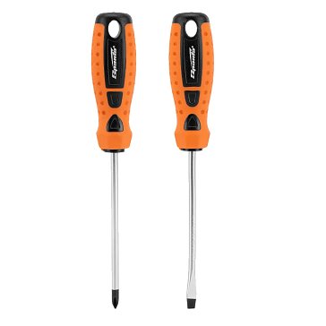 Изображение товара Набор отверток Sparta 135425, 2 шт с двухкомпонентной рукояткой