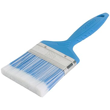 Изображение товара Кисть плоская Toolberg "Лазрит-стандарт" 0111425 (искусственная щетина, пласт. рук., 75мм)