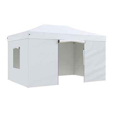 Изображение товара Тент садовый Helex 4335 3x4.5х3 м, полиэстер, белый