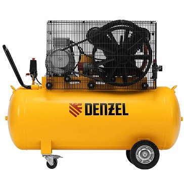 Изображение товара Компрессор воздушный ременной привод Denzel BCV 5500-T/200 58122, 5,5 кВт, 200 литров, 850 л/мин