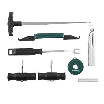 Изображение товара Комплект инструментов для демонтажа лобвых стекол Jonnesway AB010002 7 шт