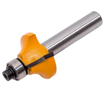 Изображение товара Фреза кромочная калевочная Энкор 46248, Ø 28.6х15.5 мм, R 8мм, хвостовик 8 мм по дереву 