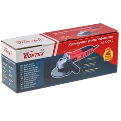 Одноручная УШМ Wortex LX AG 1209-2 0329083, в коробке 850 Вт, 125 мм, 11000 об/мин