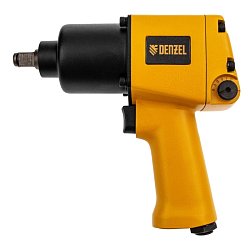 Ударный пневмогайковерт Denzel IW860 57473 + набор головок