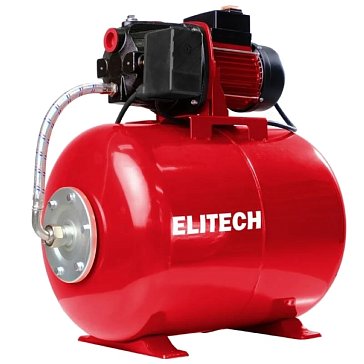 Изображение товара Станция насосная Elitech САВ 1200-50Ч: 1200 Вт, 58 л/мин, макс. напор 46 м
