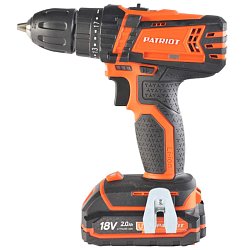 Аккумуляторная дрель-шуруповерт Patriot BR 181UES 180201481 (макс диаметр сверления металла 8 мм)