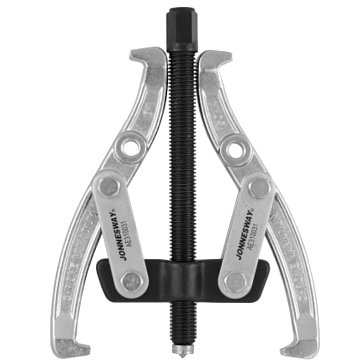 Изображение товара Съемник с двумя поворотными двусторонними захватами Jonnesway AE310032 048124, 8"/200 мм, диапазон захватов 80-203 мм