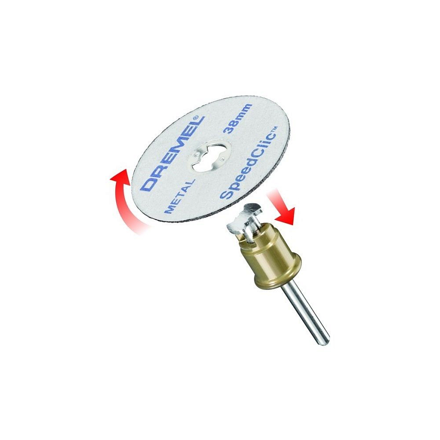Набор насадок DREMEL SC406 2.615.S40.6JC (38 мм, 2 шт. + держатель) в Александрове