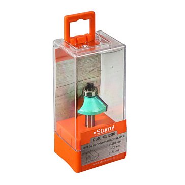 Изображение товара Фреза кромочная конусная Sturm RB10-081230 для дерева 30x12 мм хв.8