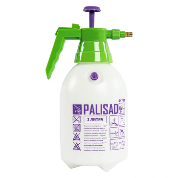 Изображение товара Опрыскиватель Palisad 64738, 2л с насосом и клапаном сброса давления