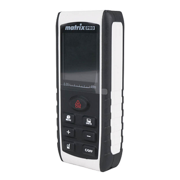Изображение товара Лазерный дальномер Matrix LD-40 38015 (max дальность 40 м, погрешность 1,5 мм)