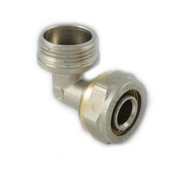 Изображение товара Угольник Altstream 002030601, 16х1/2"M м/п, наружная резьба