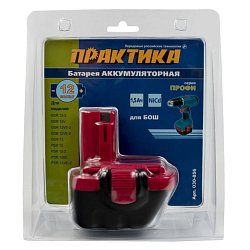 Аккумулятор Практика для Bosch 12В, 1,5Ач, NiCd 030-856  блистер