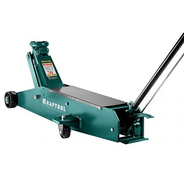 Изображение товара Домкрат гидравлический подкатной Kraftool High-Lift 43455-10 10т удлиненный
