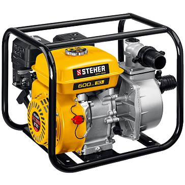 Изображение товара Мотопомпа бензиновая Steher WPC-600 для чистой воды