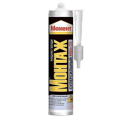 Клей универсальный Момент Монтаж Суперсильный Прозрачный МВп-70, 280 г