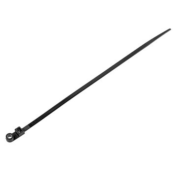 Изображение товара Хомут-стяжка Starfix SM-41431-100 с монтажным отверстием 2.5х110 мм черный (100 шт в уп.)