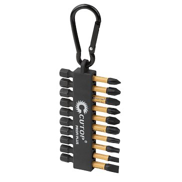 Изображение товара Набор торсионных бит Cutop Profi Plus Подвесной 83-870 10 шт короткие