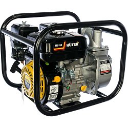 Мотопомпа бензиновая Huter MP-50 OHV 70/11/3 (производительность 600 л/мин, допустимый диаметр частиц 5 мм)