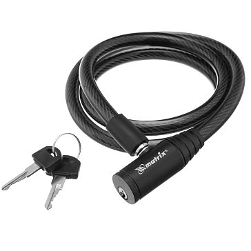 Изображение товара Замок тросовый универсальный Matrix 91832, 10 х 960 мм