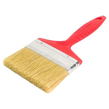 Изображение товара Плоская кисть Toolberg Классик-стандарт 100 мм натуральная щетина